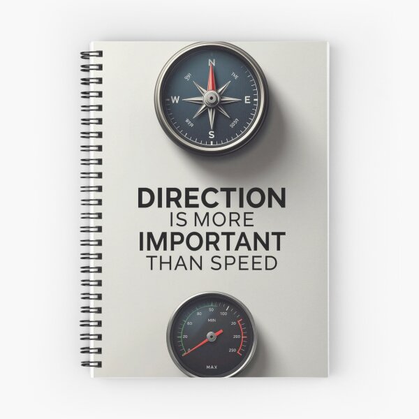 Item preview, Direction is more Important than Speed designed and sold by Aarthdesign.