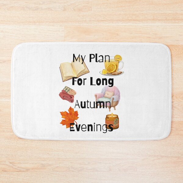 Item preview, My Plan For Long Autumn Evenings. designed and sold by Dinasshop.