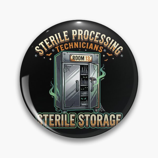 Item preview, Sterile Processing Technician Halloween Room 13 Sterile Storage T-Shirt designed and sold by Uglyandcute.