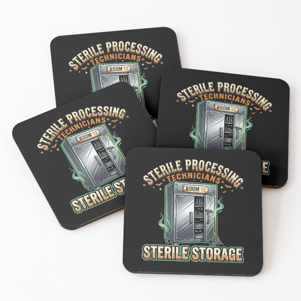 Item preview, Sterile Processing Technician Halloween Room 13 Sterile Storage T-Shirt designed and sold by Uglyandcute.