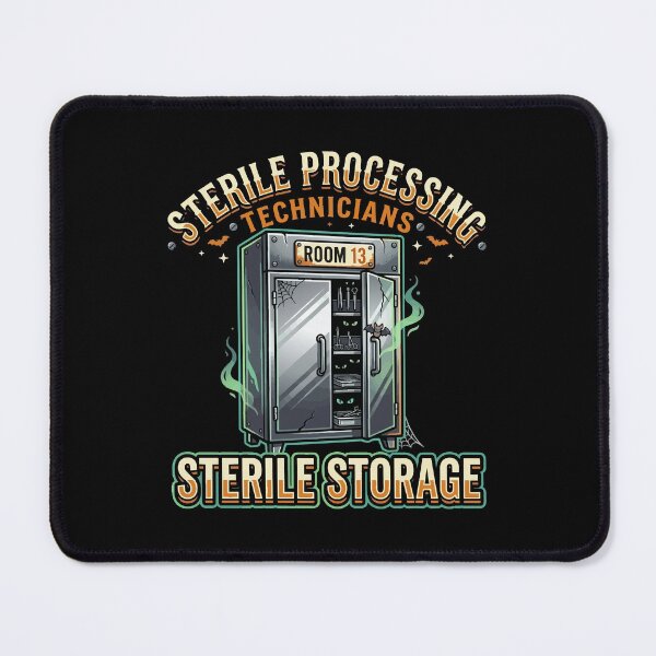 Item preview, Sterile Processing Technician Halloween Room 13 Sterile Storage T-Shirt designed and sold by Uglyandcute.