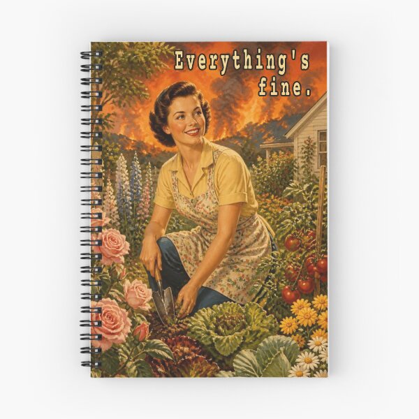 Item preview, Just keep gardening, everything's fine. designed and sold by Jason A. Clark.