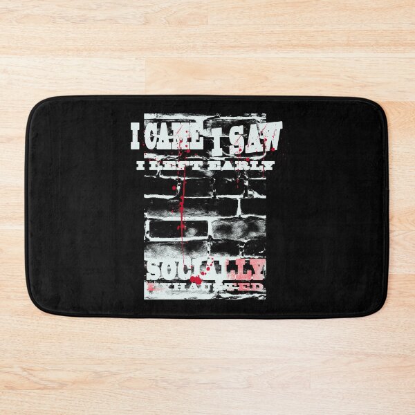 Item preview, I Came I Saw I Left Early | Socially Exhausted Introvert Grunge Design designed and sold by AreKreative.
