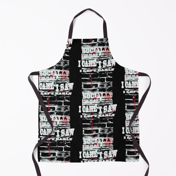 Item preview, I Came I Saw I Left Early | Socially Exhausted Introvert Grunge Design designed and sold by AreKreative.