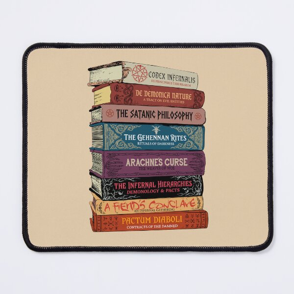 Item preview, Satanic Bookworm designed and sold by Lidra Zehcnas.
