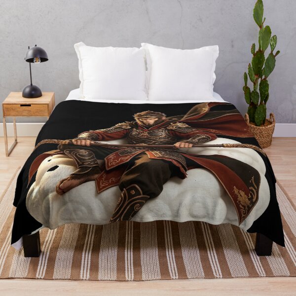 Item preview, Sun Wukong Monkey King on Somersault Cloud designed and sold by DigArtis.
