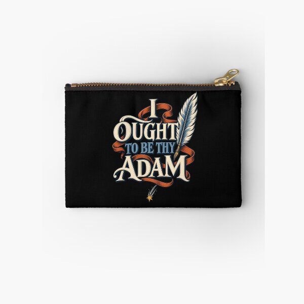 Item preview, Frankenstein Thy Adam Quote and Orange Quill designed and sold by Fenay Designs.