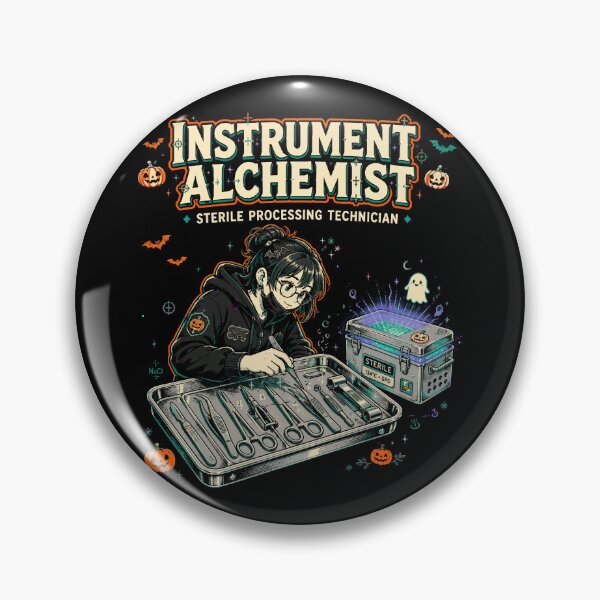 Item preview, Sterile Processing Technician Halloween Instrument Alchemist T-Shirt designed and sold by Uglyandcute.