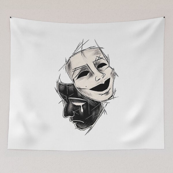 Item preview, Mask of Comedy designed and sold by Munib302.