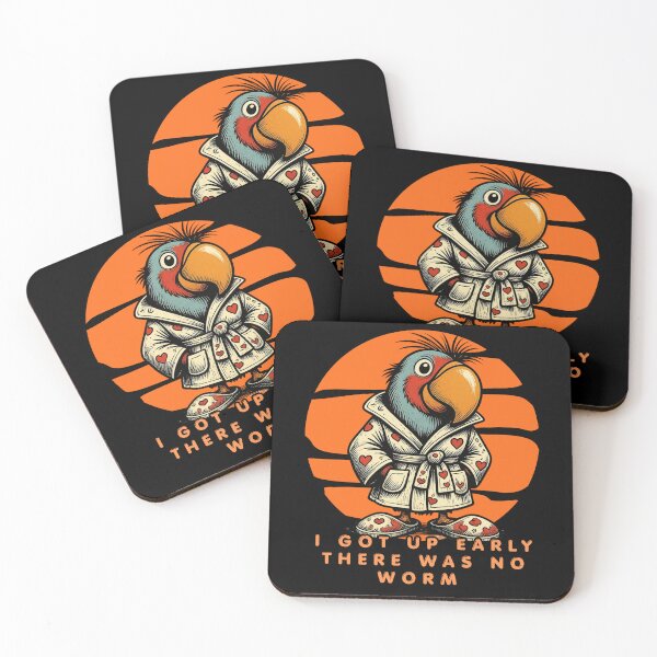 Item preview, I Got Up Early There Was No Worm – Funny Toucan Humor designed and sold by Szpaku desart .