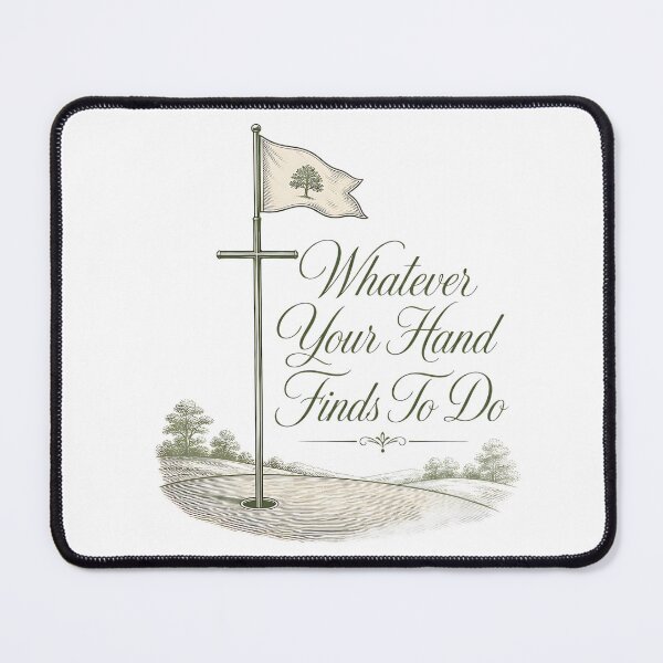 Item preview, Whatever Your Hand Finds To Do Golf Quote designed and sold by Yafa-Design.