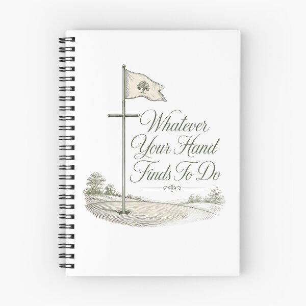 Item preview, Whatever Your Hand Finds To Do Golf Quote designed and sold by Yafa-Design.