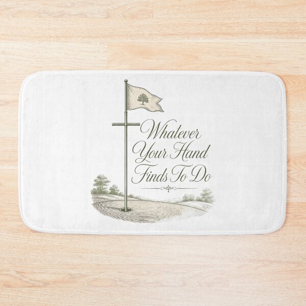 Item preview, Whatever Your Hand Finds To Do Golf Quote designed and sold by Yafa-Design.