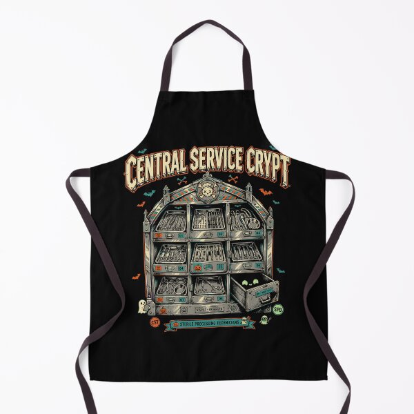 Item preview, Sterile Processing Technician Halloween Central Service Crypt T-Shirt designed and sold by Uglyandcute.