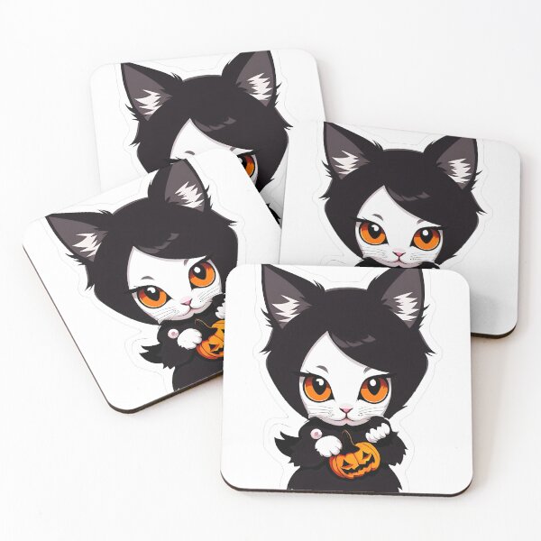 Item preview, Cute Halloween Kitten With Candy - Good Riddance designed and sold by For-Cat.