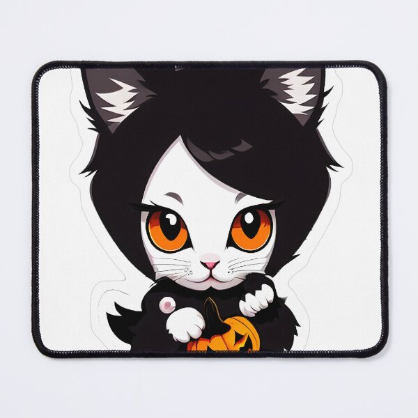 Item preview, Cute Halloween Kitten With Candy - Good Riddance designed and sold by For-Cat.
