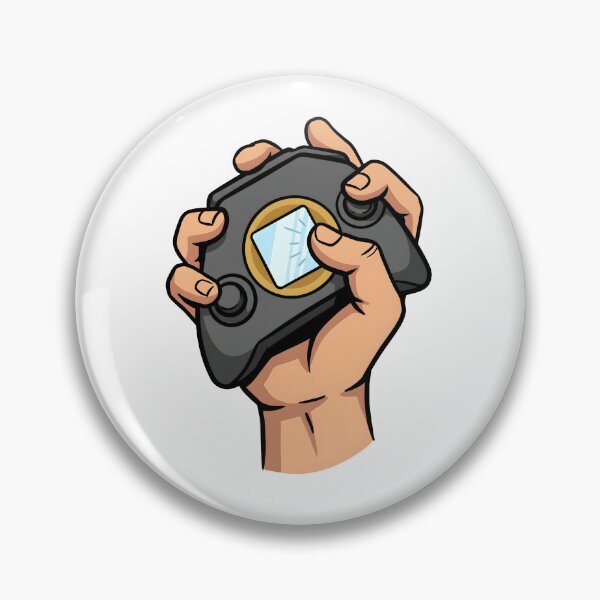 Item preview, Diamond Gaming Controller Gamer Esports Illustration designed and sold by StickerNestYou.