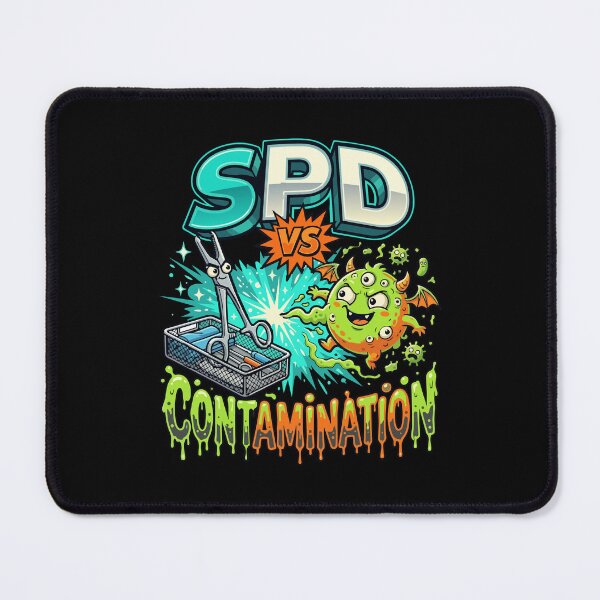 Item preview, Sterile Processing Technician Halloween SPD vs Contamination T-Shirt designed and sold by Uglyandcute.