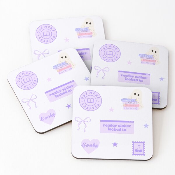 Item preview, Bookish | Books | Pack | Purple designed and sold by The Turquoise Brush.