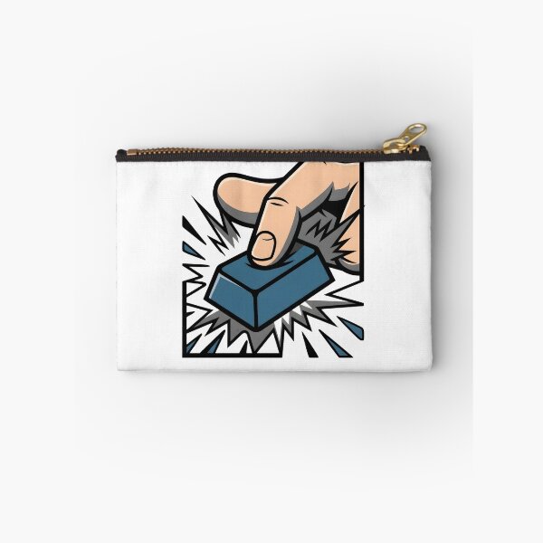 Item preview, Finger Pressing Button Satisfying Click Illustration designed and sold by StickerNestYou.