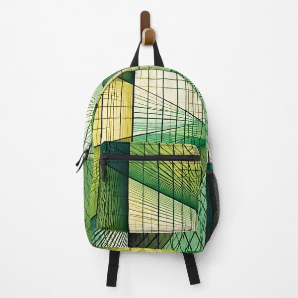 Item preview, Emerald Green Geometric Architecture Abstract Wall Art designed and sold by NordenPosters.