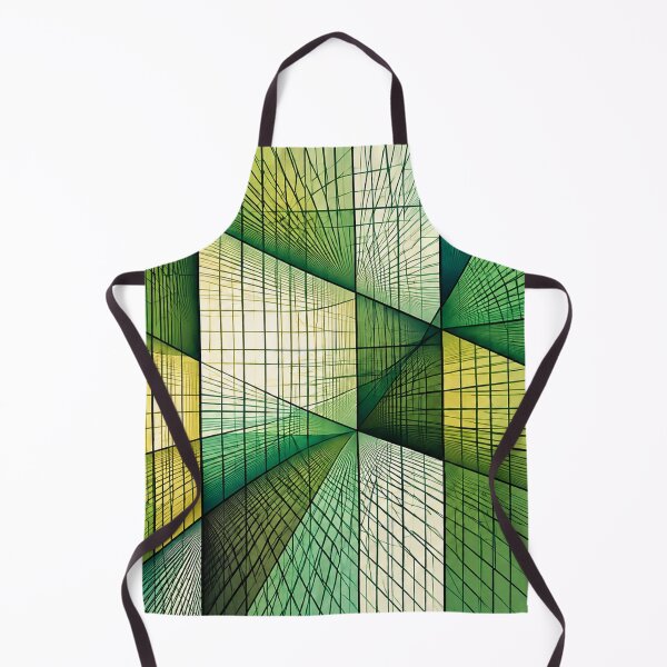 Item preview, Emerald Green Geometric Architecture Abstract Wall Art designed and sold by NordenPosters.