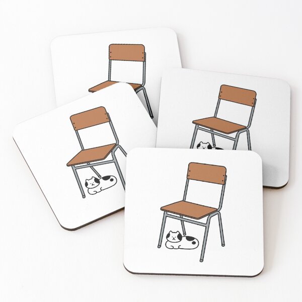 Item preview, a Cat under the chair designed and sold by superbaechoo.