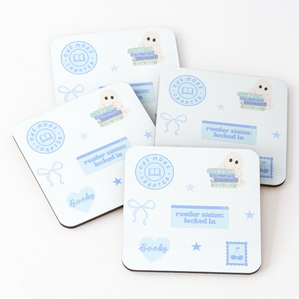 Item preview, Bookish | Books | Pack | Blue designed and sold by The Turquoise Brush.