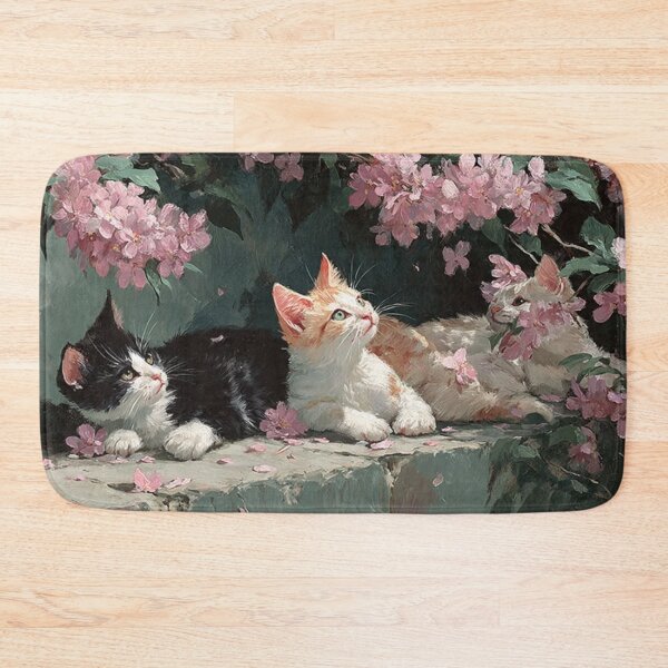 Item preview, Floral Kittens designed and sold by Kitty-Couture.