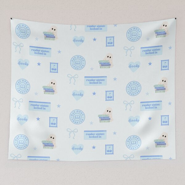 Item preview, Bookish | Books | Pack | Blue designed and sold by The Turquoise Brush.