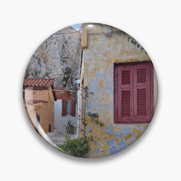 Item preview, Anafiotika Alley Under Acropolis Athens Greece designed and sold by NinelRo.