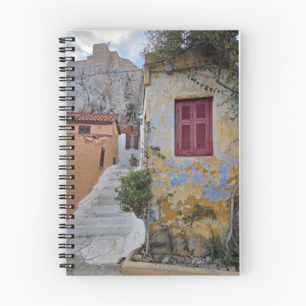 Item preview, Anafiotika Alley Under Acropolis Athens Greece designed and sold by NinelRo.
