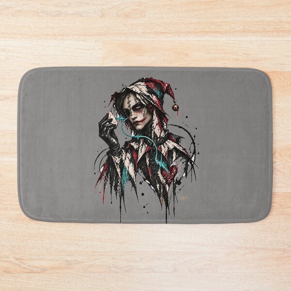 Item preview, Dark Gothic Jester Portrait designed and sold by Qenlo.