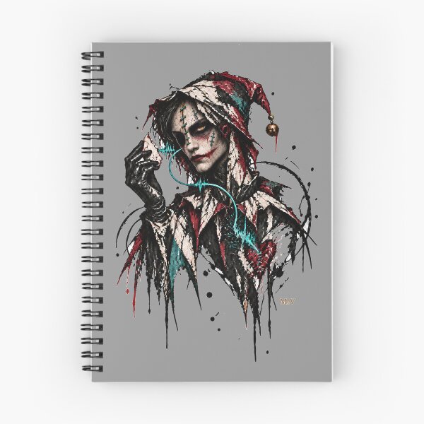 Item preview, Dark Gothic Jester Portrait designed and sold by Qenlo.