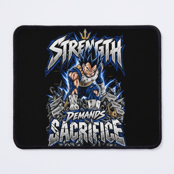Item preview, Strength demand Sacrifice – Anime Motivational Warrior Design designed and sold by ArtisticHeart21.