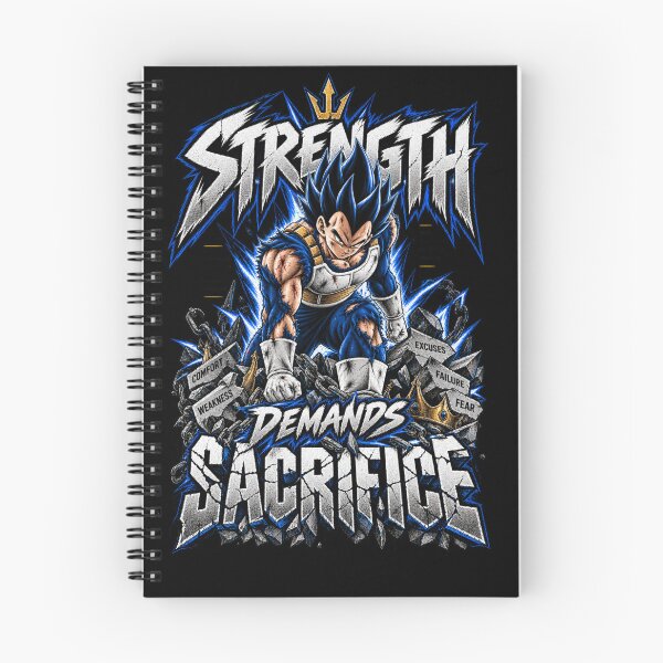 Item preview, Strength demand Sacrifice – Anime Motivational Warrior Design designed and sold by ArtisticHeart21.