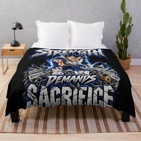 Item preview, Strength demand Sacrifice – Anime Motivational Warrior Design designed and sold by ArtisticHeart21.