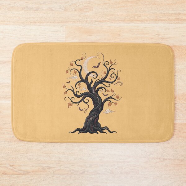 Item preview,  Spooky old tree - Art nouveau Halloween tree - Halloween tree in art nouveau style designed and sold by ParadoxParadox.