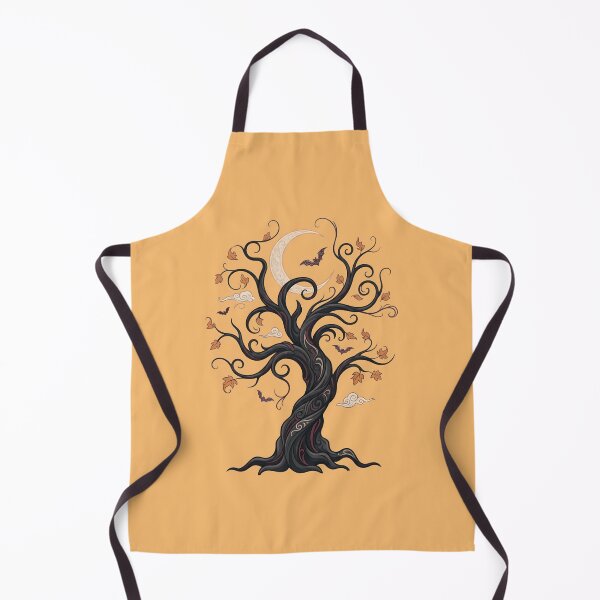 Item preview, Spooky old tree - Art nouveau Halloween tree - Halloween tree in art nouveau style designed and sold by ParadoxParadox.