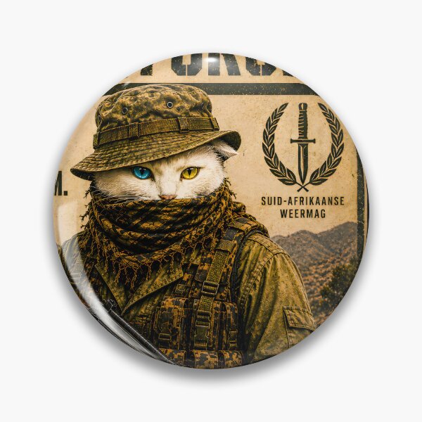 Item preview, Special Forces Cat Posters - South African Army Special Force Brigade (ZA) designed and sold by OPERATOR-7794.