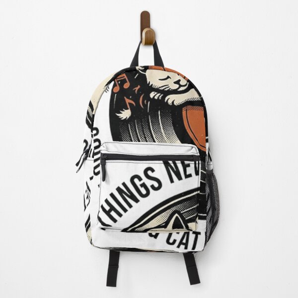 Item preview, Cat Hair Everywhere Shirt | Music & Cat Lover Tee designed and sold by RokomariFabric.