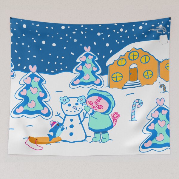 Item preview, Love Cat & Sharkle’s Snowy Christmas Adventure designed and sold by BigfeetLittlepaws.