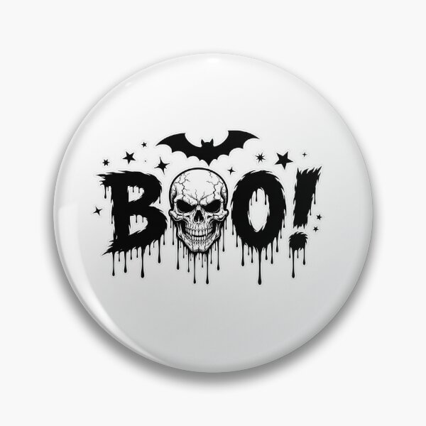 Item preview, BOO! Skull Dripping Halloween Bat Stars Spooky Graphic designed and sold by VYBE DARK Studio.
