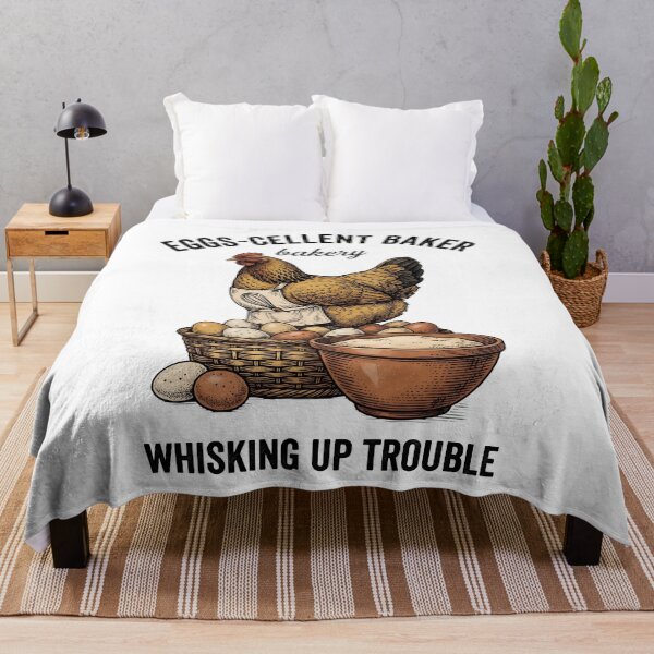 Item preview, Cute Chicken Baker Rustic Farmhouse Kitchen Art designed and sold by StickerNestYou.