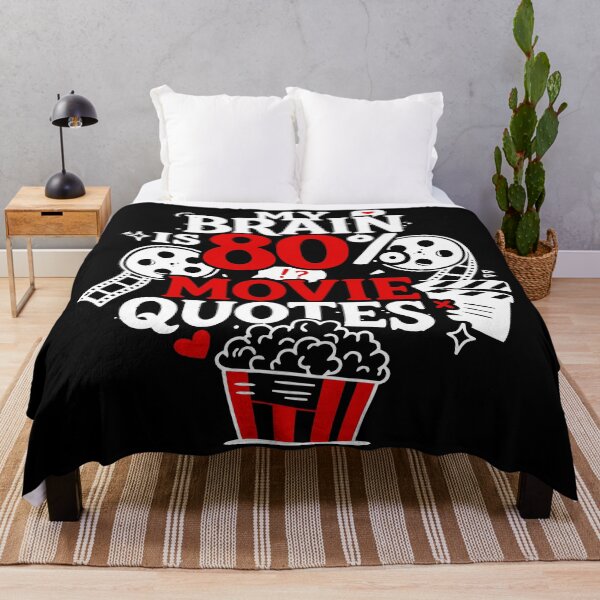 Item preview, "My Brain Is 80% Movie Quotes" Shirt, Funny Theater  designed and sold by Colorfulman.
