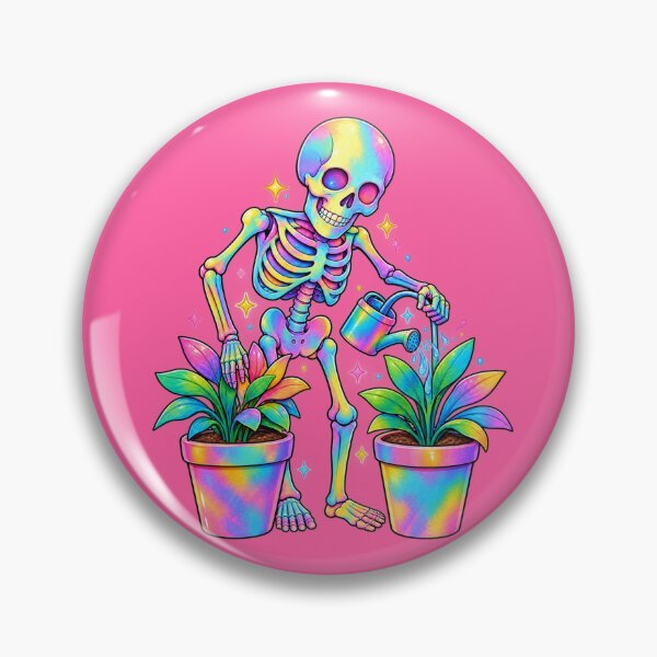 Item preview, Rainbow Skeleton Gardener designed and sold by Hari Arts.