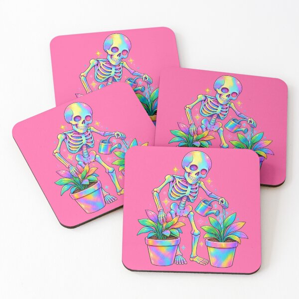 Item preview, Rainbow Skeleton Gardener  designed and sold by Hari Arts.