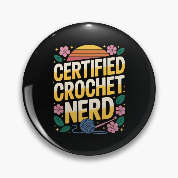 Item preview, Certified Crochet Nerd   designed and sold by jkrphoto.
