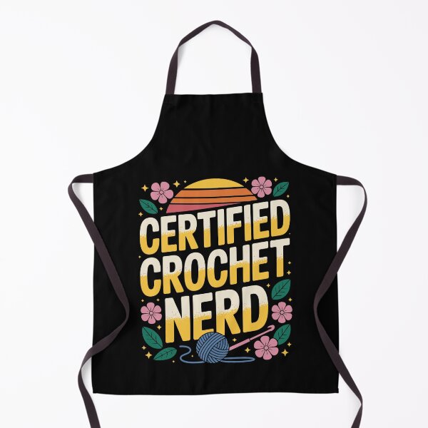 Item preview, Certified Crochet Nerd   designed and sold by jkrphoto.