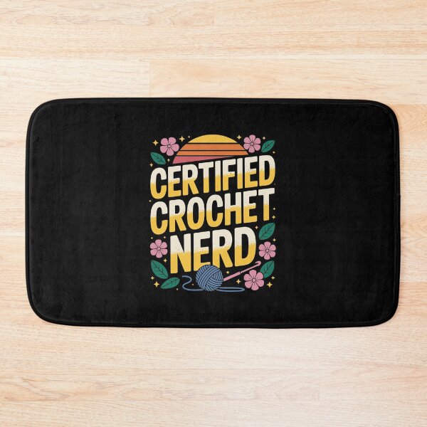 Item preview, Certified Crochet Nerd   designed and sold by jkrphoto.